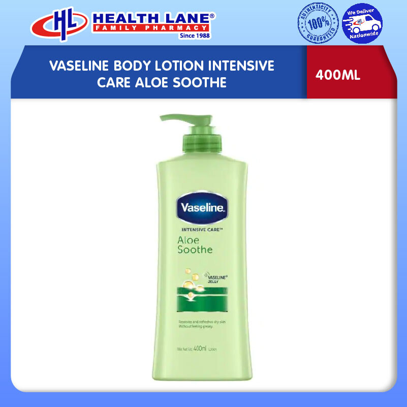 VASELINE BODY LOSYEN INTENSIVE CARE ALOE SOOTHE 320ML